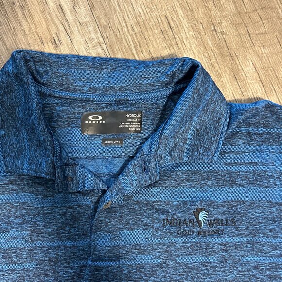 Oakley Men's Golf Shirt Indian Wells Medium - Picture 2 of 4
